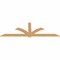 Ekena Millwork Redmond Smooth Timber Gable Bracket, Western Red Cedar, 108"W x 36"H x 1 1/2"D x 5 1/2"F, 8/12 Pitch GBW108X36X0206RED00SWR - alternate 2